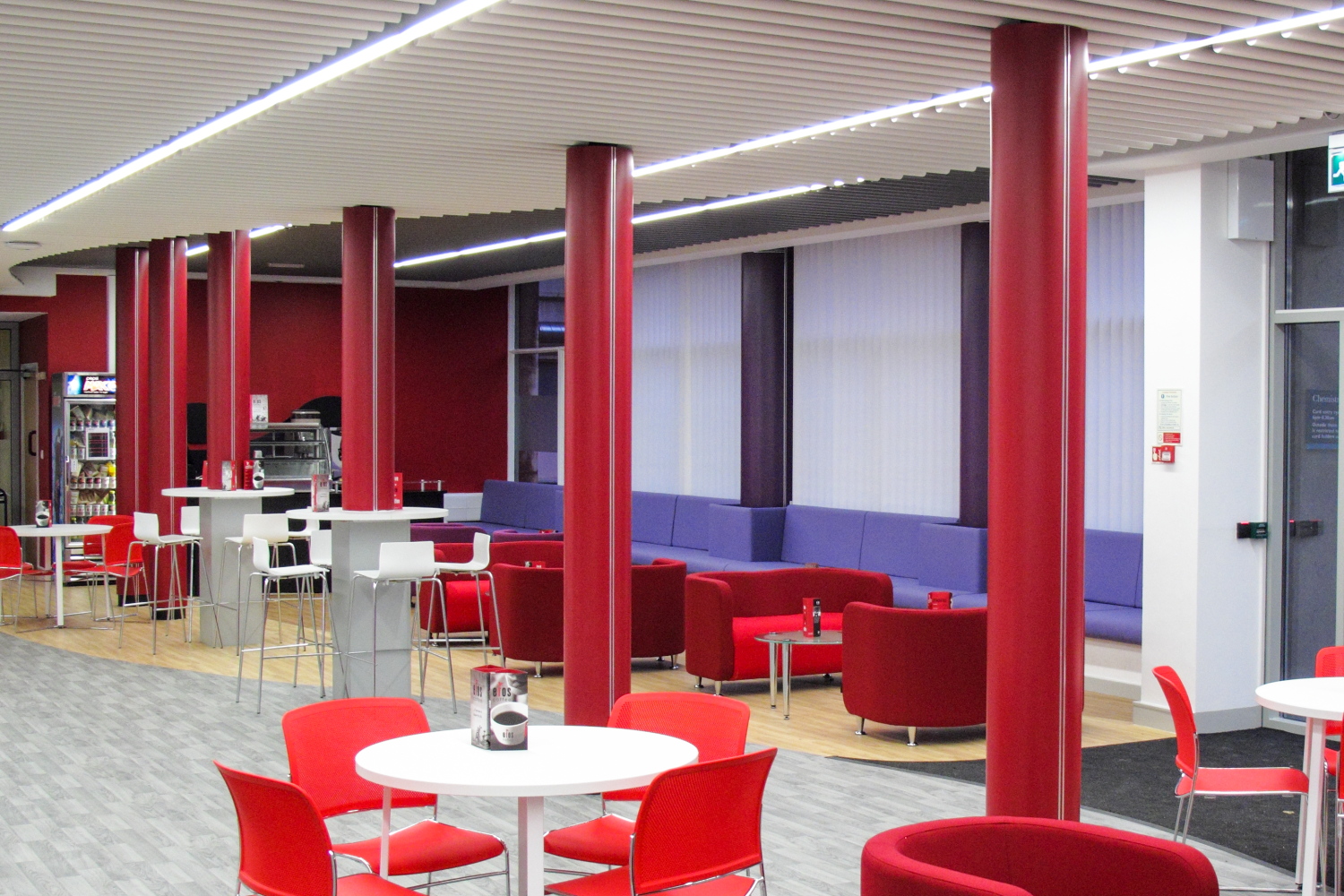 Students relax with Circa at Liverpool University Café